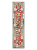 Maimana Kilim Runner - 296 × 77 cm (9'9" x 2'6")