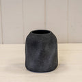 Grey Textured Small Sculptured Vase