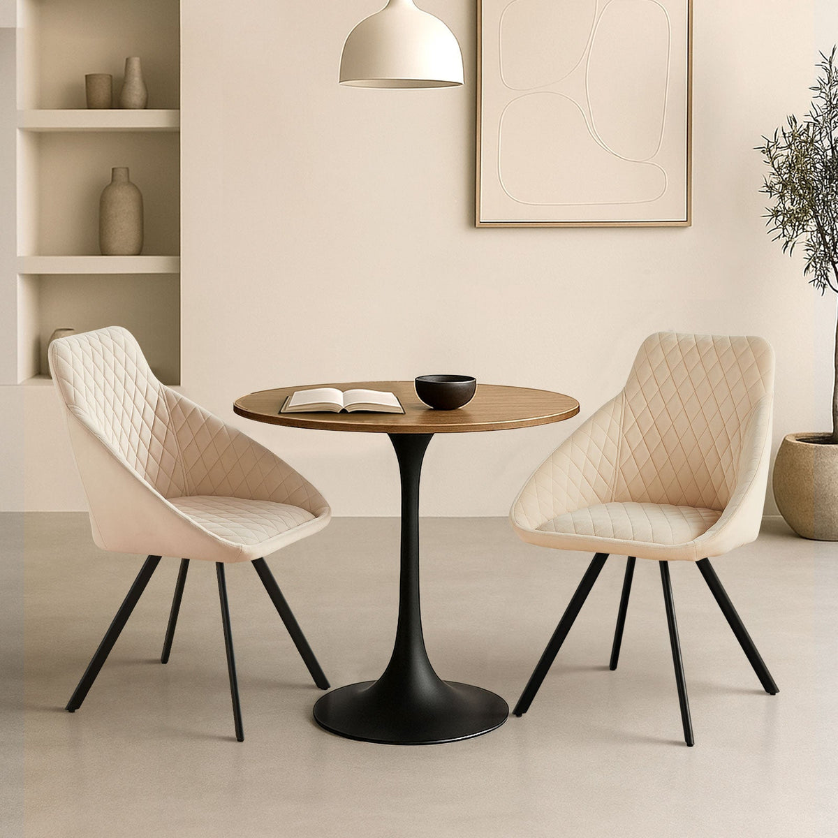 Deluna Velvet Dining Chair
