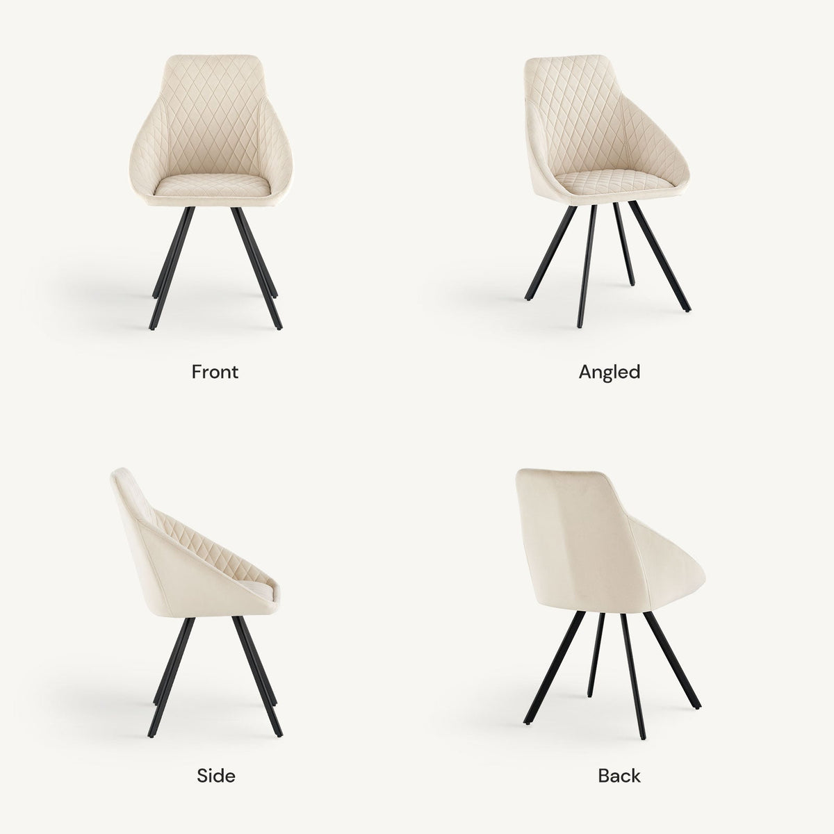 Deluna Velvet Dining Chair