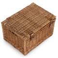 Light Steamed Windsor Wicker Picnic Basket