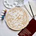 Mr. Brock's Picnic | Batik Craft Kit | Hand-Waxed DIY Art Kit UK
