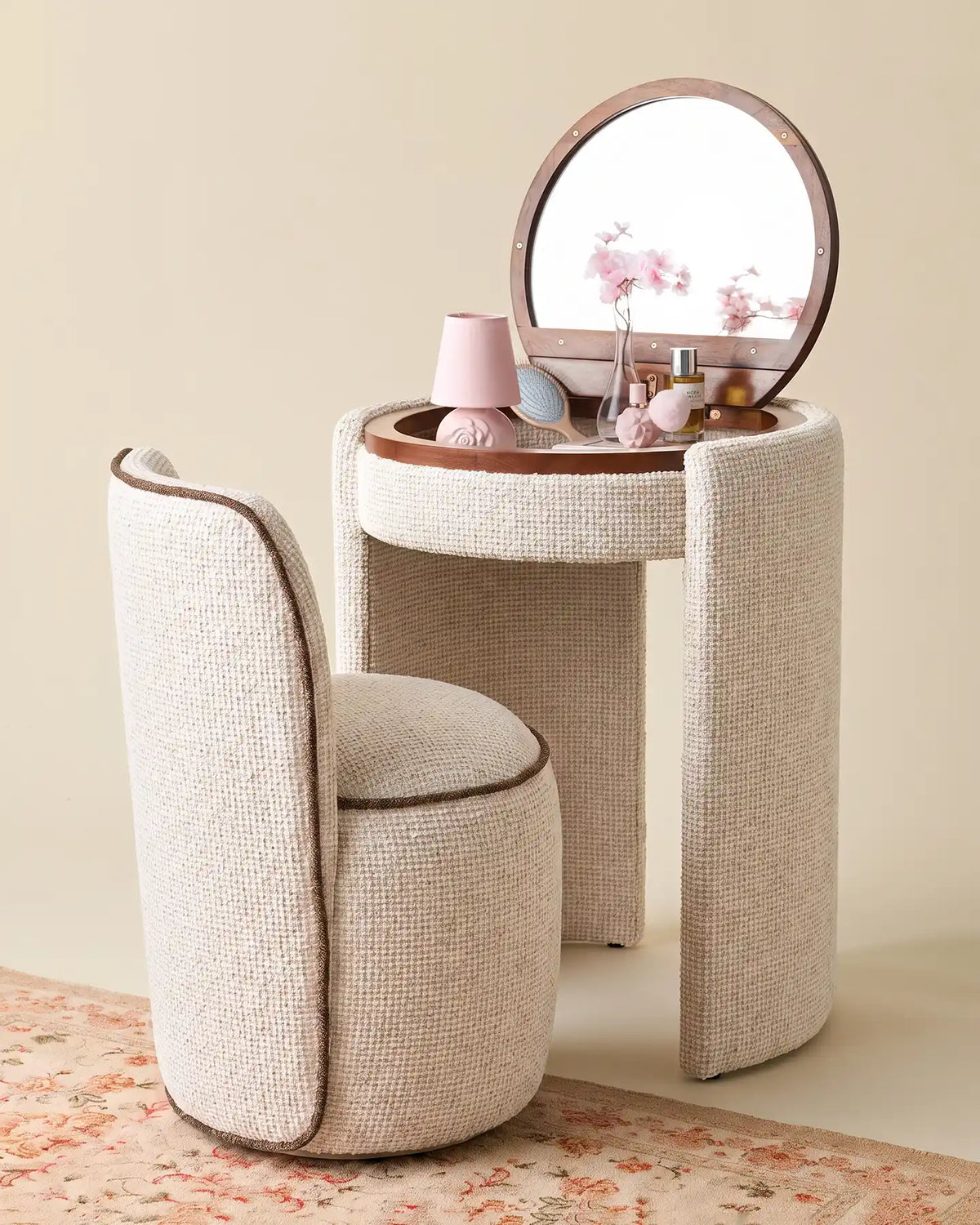 Mina Upholstered Dressing Table Set [Pre-Order]