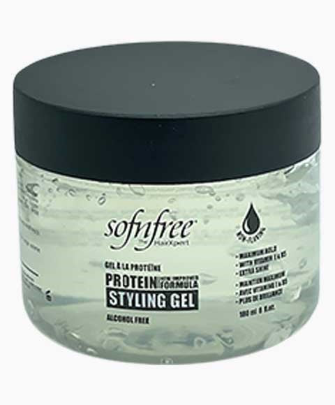 Sof N Free Protein Styling Gel Clear 180ml, 500ml / 907ml