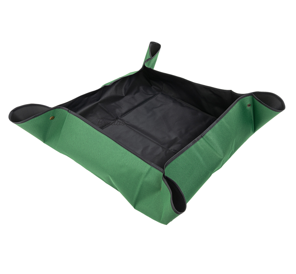 Plant Potting Mat Oxford 600D and PE, 100cm x 100cm for Waterproof Repotting Mat
