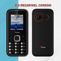 TTfone TT150 Black Dual SIM with Mains Charger, Giffgaff Pay As You Go