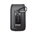 TTfone TTCD5 Faux Leather Holster Case for TT990 – Protective Carry Pouch with Belt Loop, Carabiner Clip & Secure Fastening