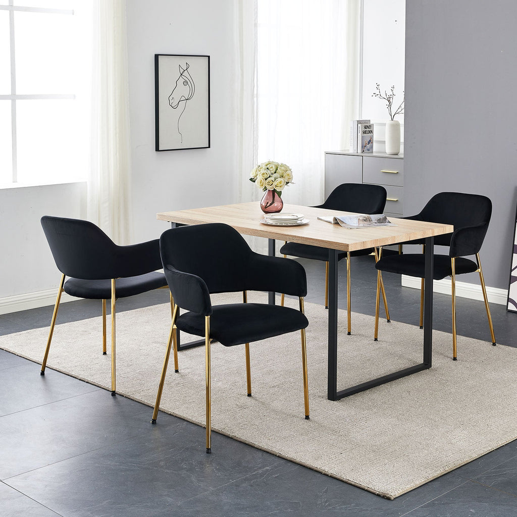 Lukka Velvet Dining Chairs [Set of 2]