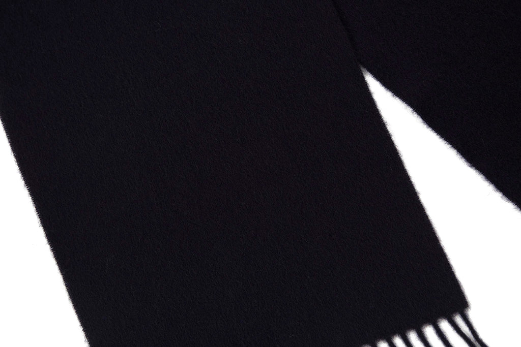 Navy Blue Cashmere Scarf