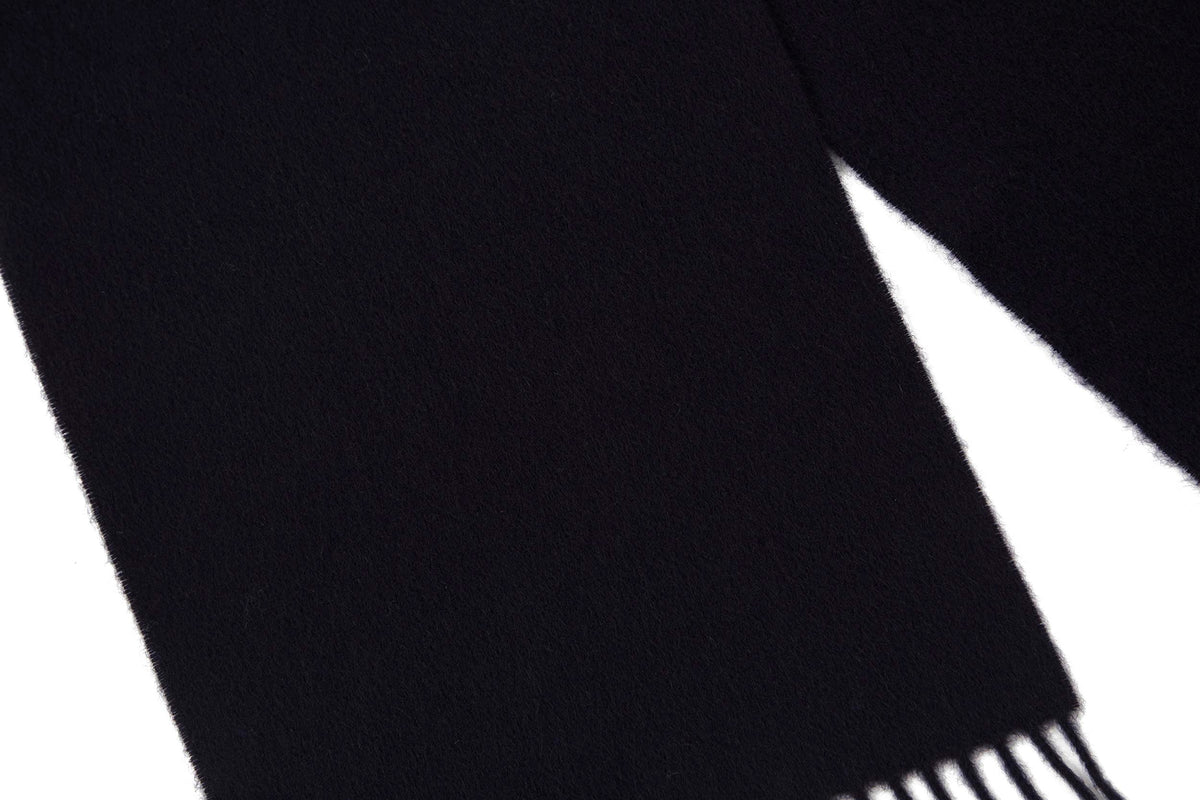 Navy Blue Cashmere Scarf
