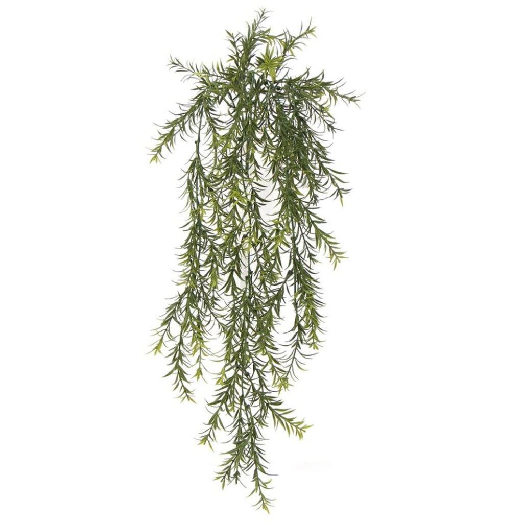 Pack of 6 x Hanging UV and Fire Resistant Artificial Spider Fern Plant 78cm - Premium Quality