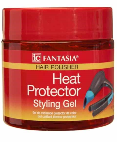 Fantasia Hair Polisher Heat Protector Styling Gel 454g