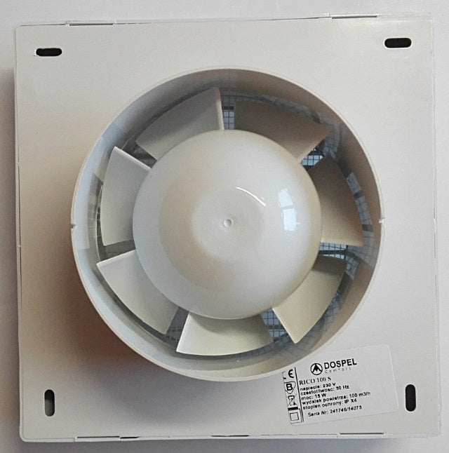 Rico Bathroom Fan 120mm Model with a Timer Switch for Home and Garden Use-3